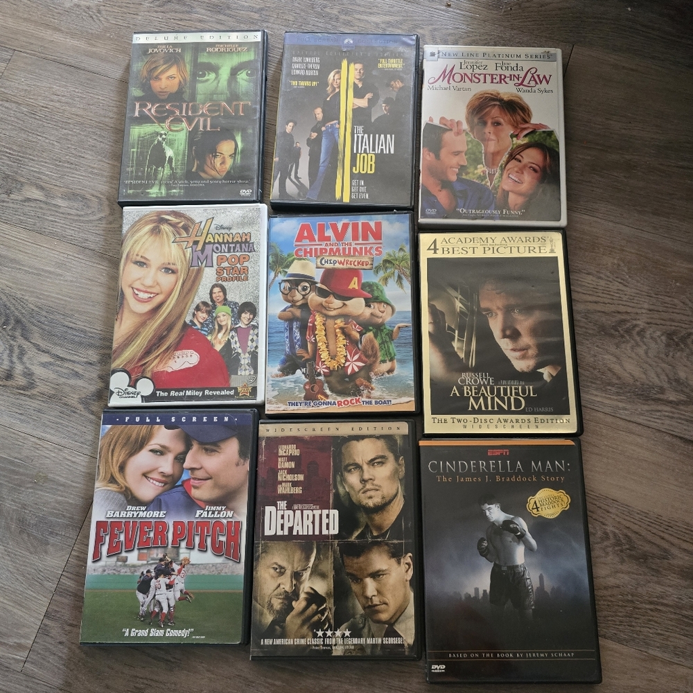 Mixed Dvds Good condition 13 Included